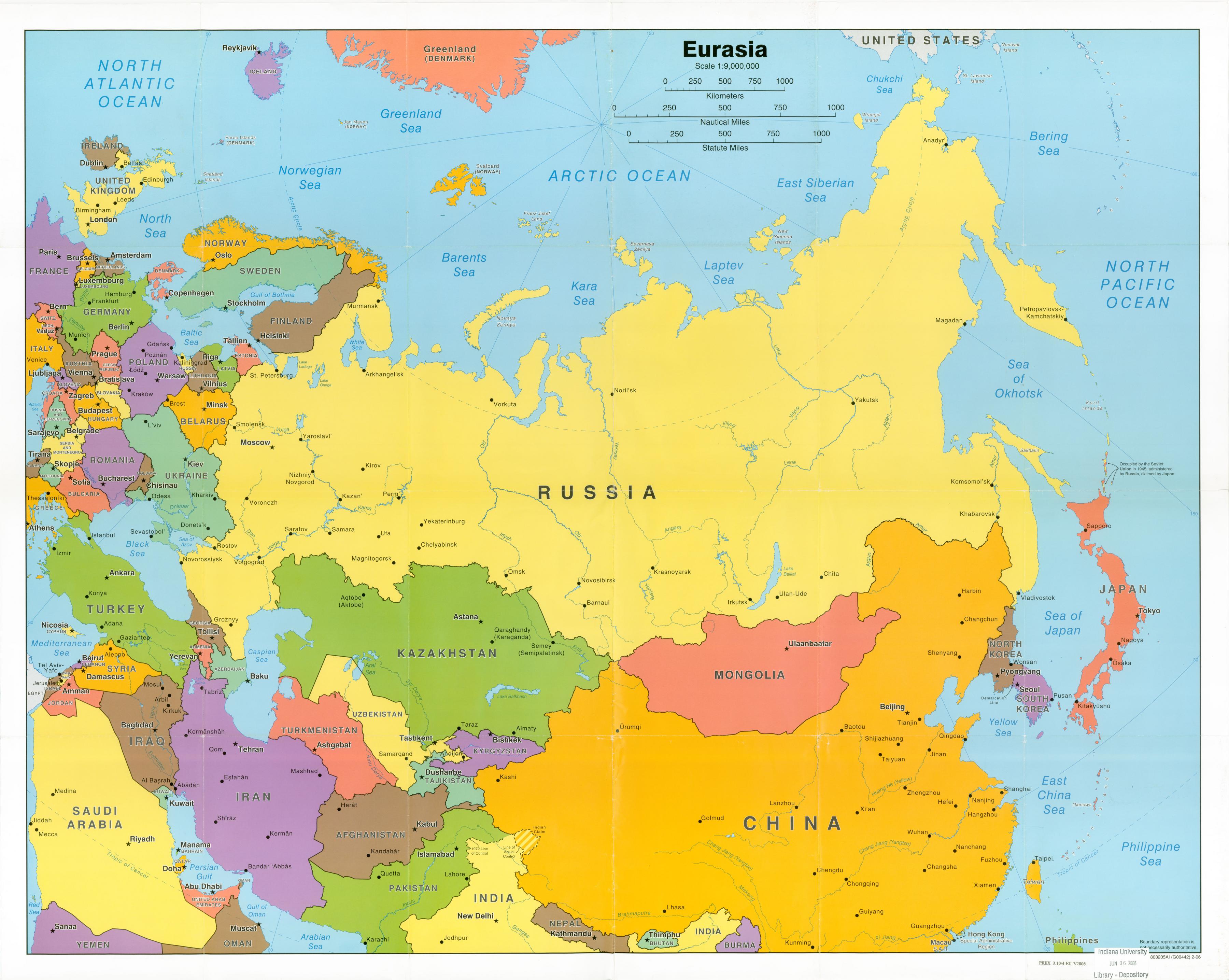 Sovjet Unie Vs Rusland Kaart Kaart Van De Sovjet Unie Vs Rusland