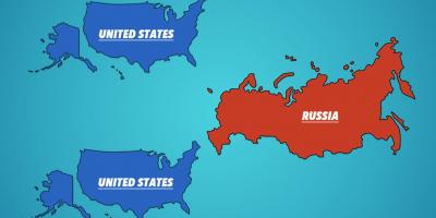 Rusland amerika kaart bekijken